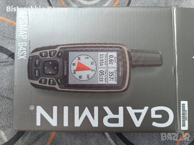 Garmin Gpsmap 64sx, снимка 3 - Garmin - 52274334