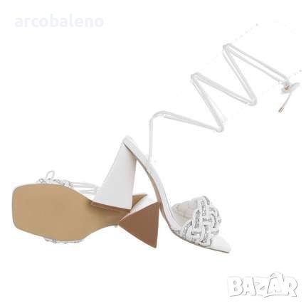 Дамски сандали на висок ток, 3цвята , снимка 3 - Сандали - 40442533