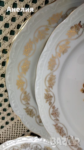 Френски чинии за основно със сцени прелест, снимка 3 - Чинии - 50854155