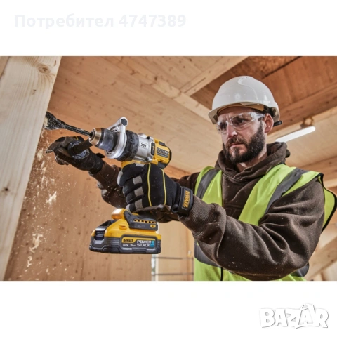 Акумулаторен ударен винтоверт DeWalt DCD1007N, 18V, 169Nm, снимка 6 - Винтоверти - 53896647