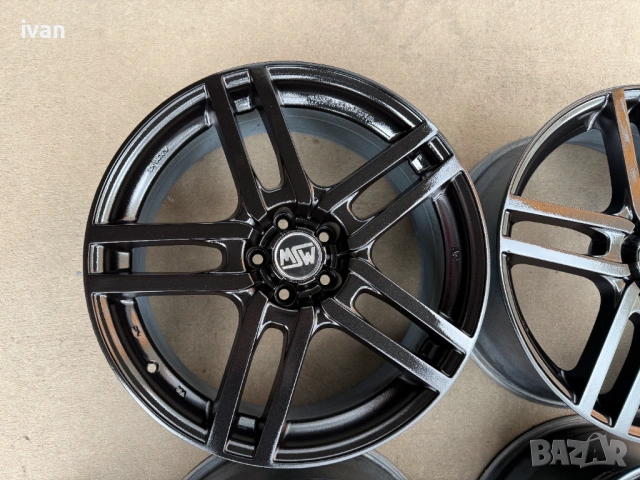 4 бр. алуминиеви джанти MSW 20 цола 5x112 , централен отвор 73.1, ET35, 8J, снимка 5 - Гуми и джанти - 54003002