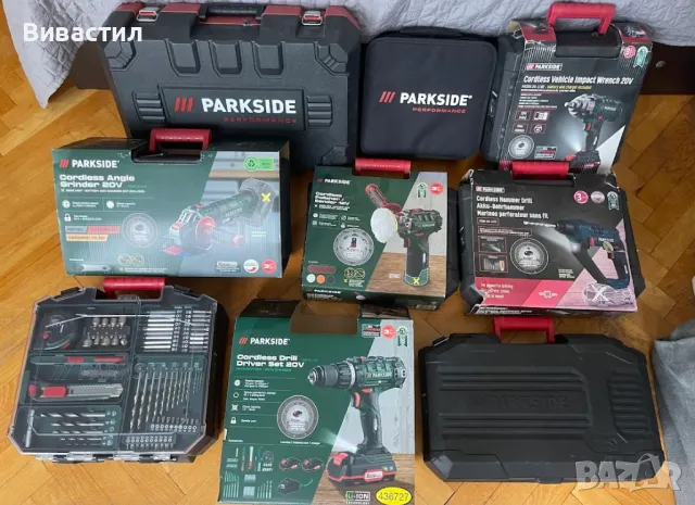 Куфари и чанти от машини Parkside,Hilti,Bosch,Dewalt,Makita,Milwaukee,Metabo,Kres,AEG,Wurth,Hitachi 