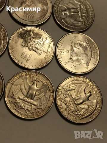 QUARTER DOLLAR 1965-2015 ., снимка 15 - Нумизматика и бонистика - 51161415