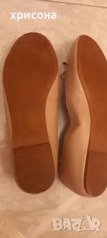 Дамски балеринки в пастелен жълт цвят, снимка 3 - Други - 36782551