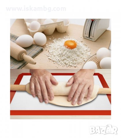 СИЛИКОНОВО КИЛИМЧЕ ЗА ПЕЧЕНЕ И ЗАМРАЗЯВАНЕ ОТ ФИБРОСТЪКЛО - код 2881, снимка 5 - Аксесоари за кухня - 33910813