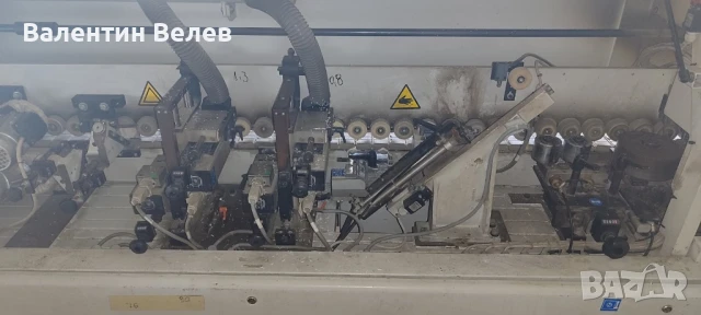 кантираща машина с точно окрайчване две фрезови групи цикли и полири-ITALY, снимка 9 - Други машини и части - 51430685