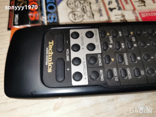 TECHNICS RAK-CH219WH AUDIO REMOTE-ВНОС SWISS 1512251857, снимка 6 - Ресийвъри, усилватели, смесителни пултове - 52805017