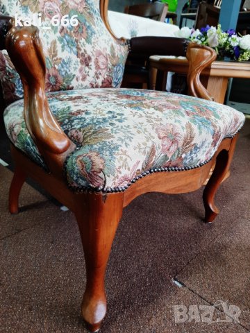 Ретро кресло внос от Холандия , снимка 8 - Дивани и мека мебел - 40251852