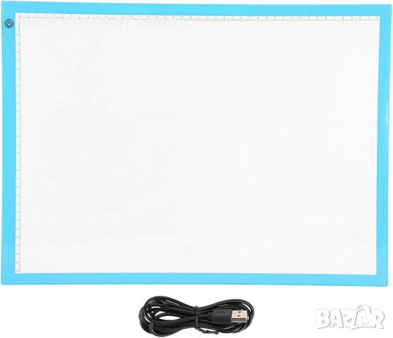 LED светлинна дъска A3,димируема подложка за проследяване за изкуство,анимация и дизайн, снимка 5 - Друга електроника - 52518313