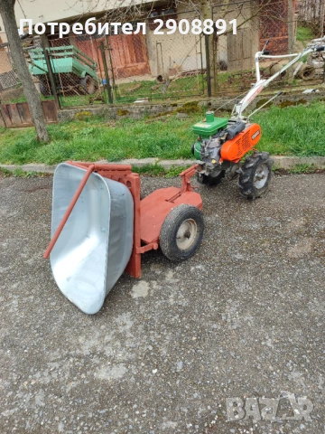 Мотоблок с количка , снимка 6 - Градинска техника - 54071698