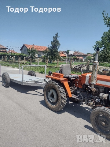 Платформа, ремарке за бали или кошери за малък китайски или японски трактор., снимка 4 - Селскостопанска техника - 52544863