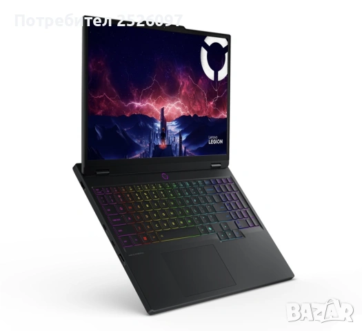 Lenovo Legion 5/15.1” OLED WQXGA/RTX 5060/7 260/24GB 5600MHz/2TB NVMe, снимка 6 - Лаптопи за игри - 54086728