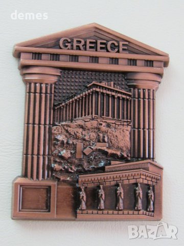 Метален магнит от Атина, Гърция-серия-4, снимка 2 - Колекции - 37840323