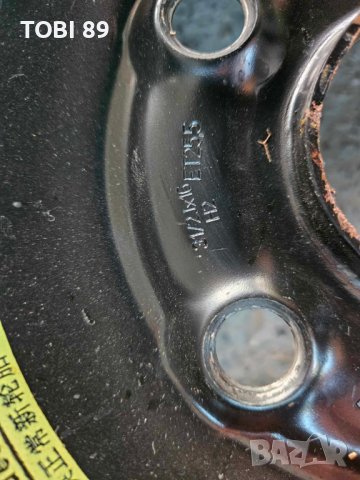 Нова Оригинална Резервна гума с джанта тип патерица 16'' за Фолксваген,Сеат, Ауди и Шкода!, снимка 10 - Гуми и джанти - 39455273