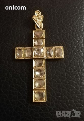  До 31.12.2023 г.Стар и уникален кръст с 11 диаманта