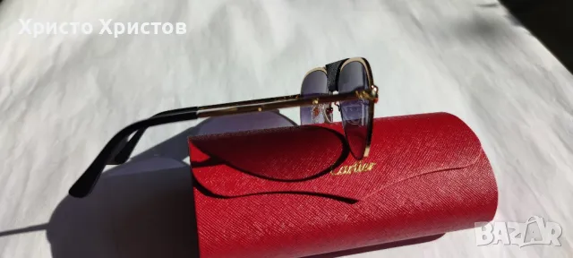 Мъжки луксозни слънчеви очила Cartier CT0036S Made in France , снимка 5 - Слънчеви и диоптрични очила - 47350896