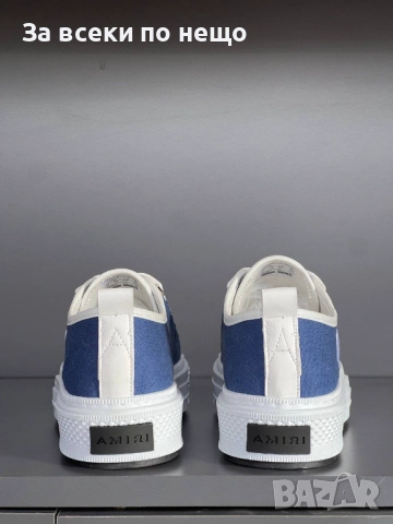 Amiri Мъжки Сини Маратонки🔝Мъжки Спортни Обувки Амири🔝Кецове Код E951, снимка 5 - Маратонки - 51994621