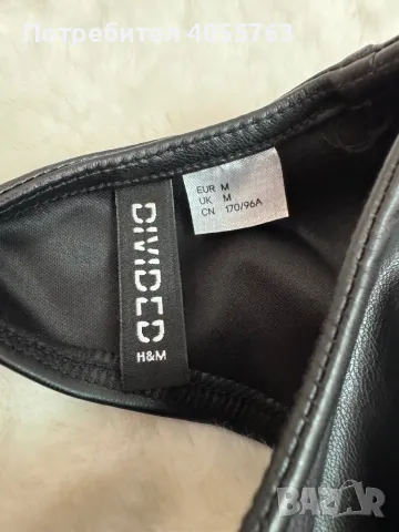 Кожена Блуза H&M, снимка 4 - Корсети, бюстиета, топове - 48739512