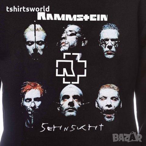 Нов мъжки суичър с дигитален печат на музикалната група Rammstein, Рамщайн - Sehnsucht, снимка 5 - Суичъри - 31912132