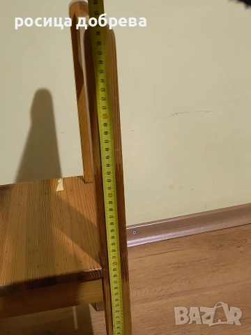 Детски комплект от естествено дърво (чам) - масичка и столче - 38 евро за комплекта , снимка 12 - Играчки за стая - 54211923