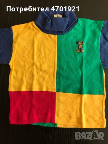 Детски шарени блузки, снимка 5 - Бебешки блузки - 53215972