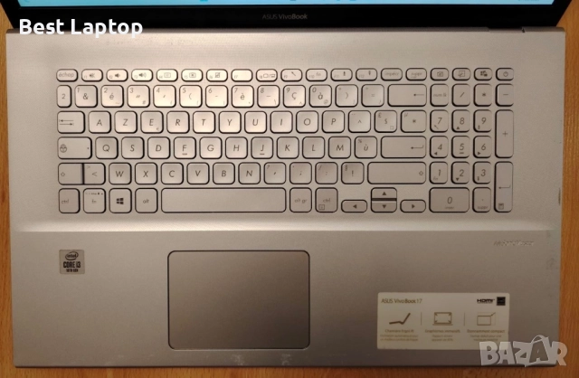 ASUS a712ja 17” FHD 8gb 256gb ssd i3-1005G1 laptop лаптоп, снимка 3 - Лаптопи за дома - 51860993