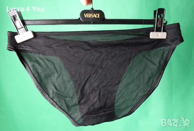 Jockmail XL черни мрежести слипове, снимка 3 - Бельо - 56319414