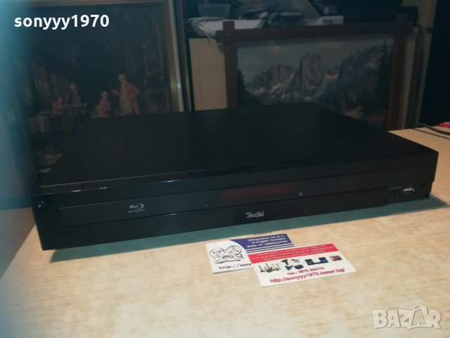 TEUFEL IP300BR-BLU-RAY DVD RECEIVER-HDMI/USB/LAN/OPTICAL, снимка 9 - Ресийвъри, усилватели, смесителни пултове - 30261754