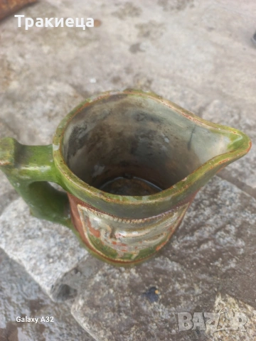 СТАРА ГЛИНЕНА КАНА КРОНДИР, снимка 5 - Антикварни и старинни предмети - 54013701