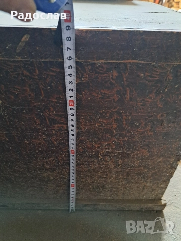 Стар дървен сандък, снимка 7 - Антикварни и старинни предмети - 52864679