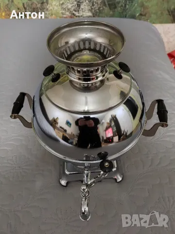 Луксозен Руски самовар.НОВ.1., снимка 4 - Антикварни и старинни предмети - 47958373