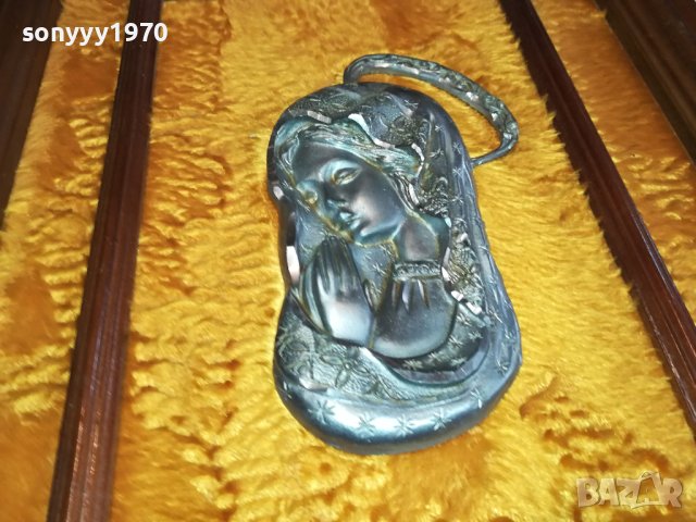 богородица-картина от германия 2002241551, снимка 5 - Антикварни и старинни предмети - 44387395