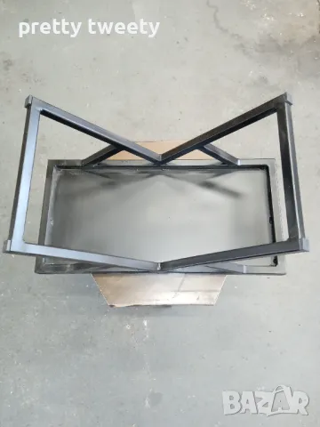 Метална стойка за дърва по поръчка , снимка 2 - Органайзери - 48489718