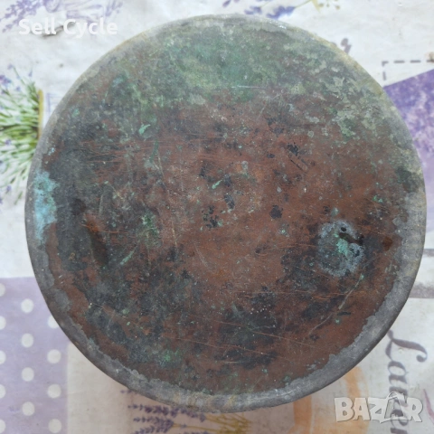 ✅ДЪЛБОКА МЕДНА ТЕНДЖЕРА - ШУМЕН ❗, снимка 5 - Антикварни и старинни предмети - 53177238