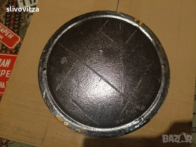 Емайлирани кръгли табели редки, снимка 4 - Антикварни и старинни предмети - 49792347