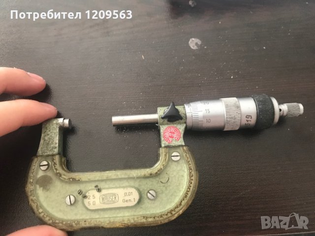 Немски Микрометър  mauser 25-50мм