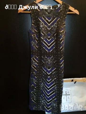 Рокля Cliche с принт корсет, снимка 4 - Рокли - 31645013