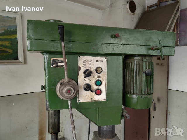 Настолна бормашина ПН 161, снимка 3 - Бормашини - 52350727
