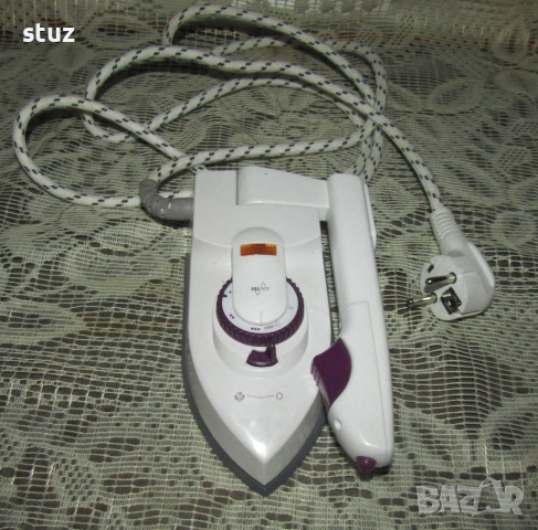 Туристическа сгъваема парна ютия Edutec, снимка 6 - Ютии - 53977043