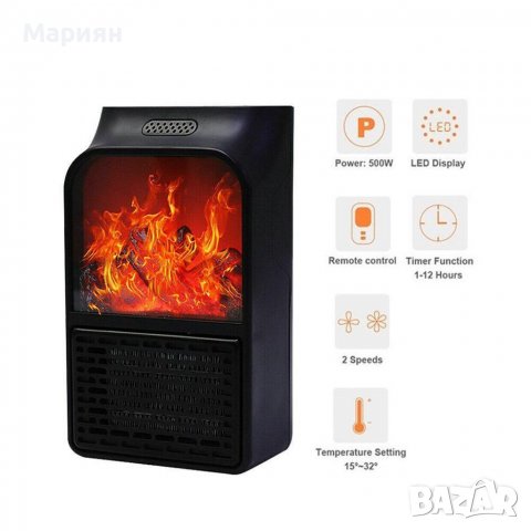 Електрическа печка, снимка 3 - Отоплителни печки - 38306084