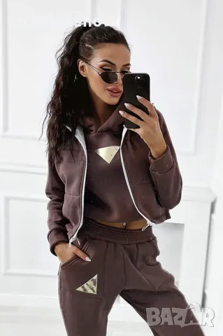 Kezzo Дамски моден комплект от три части, 2цвята , снимка 3 - Комплекти - 48795142