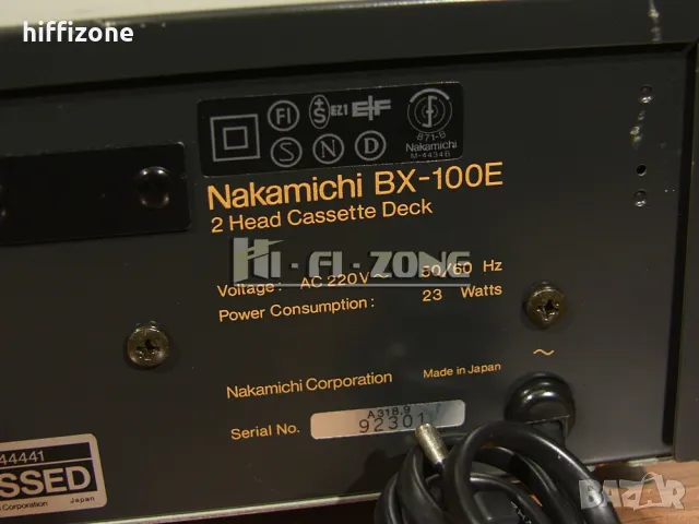  Nakamichi bx-100e ДЕК, снимка 9 - Декове - 48070911