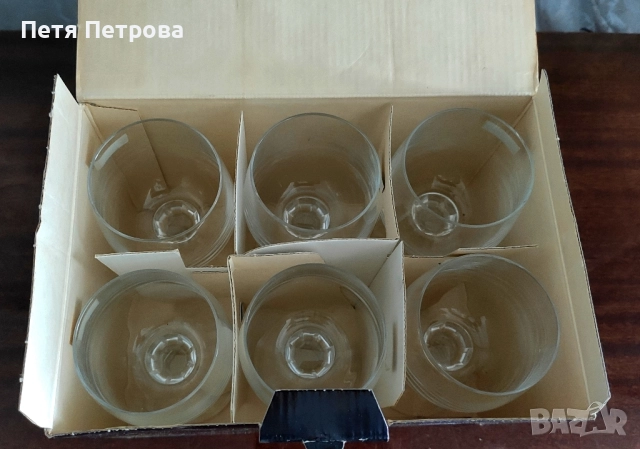 6 бр. Bohemia Claudia 150мл кристални чаши, снимка 4 - Чаши - 51476784