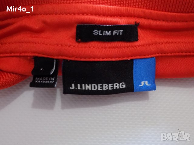 тениска j.lindeberg golf риза блуза фанела потник яка оригинал мъжка L, снимка 4 - Тениски - 40692641