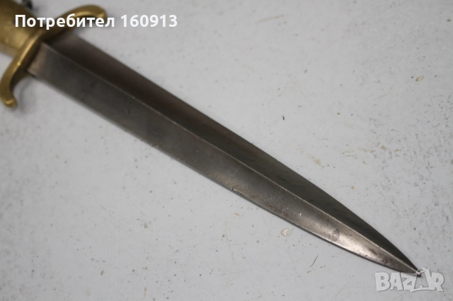 Интересен щик с бронзова дръжка . Английски?, снимка 7 - Антикварни и старинни предмети - 51453149