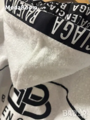 Balenciaga бяло дамско палто , снимка 9 - Палта, манта - 48428026