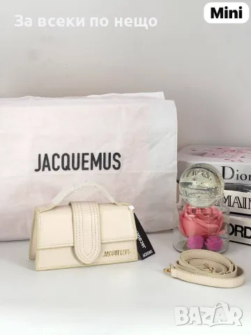 JACQUEMUS mini Дамска Чанта - Различни Цветове Код SK2010, снимка 9 - Чанти - 55740748