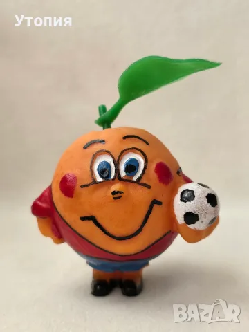 Стара гумена фигурка Naranjito талисман на Световното първенство по футбол Испания '82