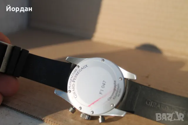 Швейцарски мъжки часовник ''Girard Perregaux F1-047 Ferrari 4955'', снимка 9 - Мъжки - 49304836