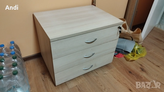 Шкаф с три чекмеджета - офис контейнер 69/50/55см, снимка 3 - Шкафове и рафтове - 53907029